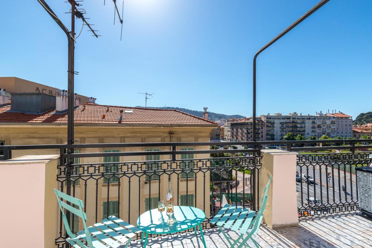 Squared Head-Apartment With Terrace In Nice Eksteriør bilde