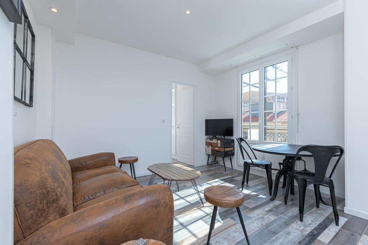 Squared Head-Apartment With Terrace In Nice Eksteriør bilde