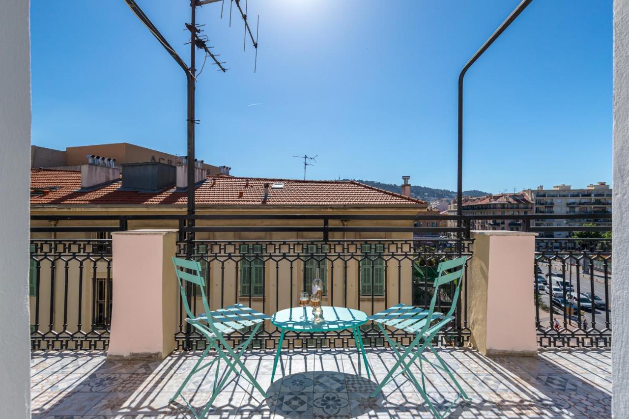 Squared Head-Apartment With Terrace In Nice Eksteriør bilde